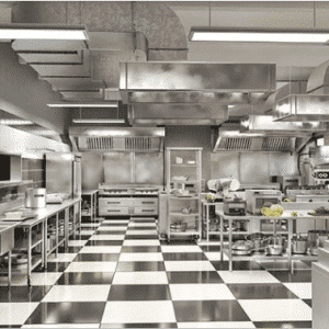 طراحی و راه اندازی آشپزخانه صنعتی